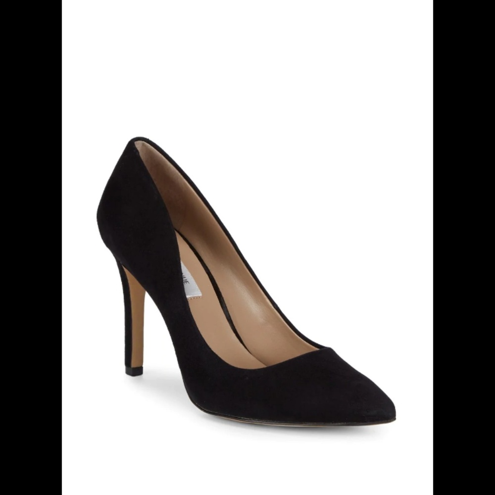 Black Suade Pumps  Used